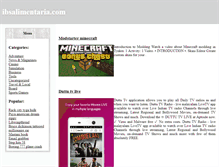 Tablet Screenshot of ibsalimentaria.com